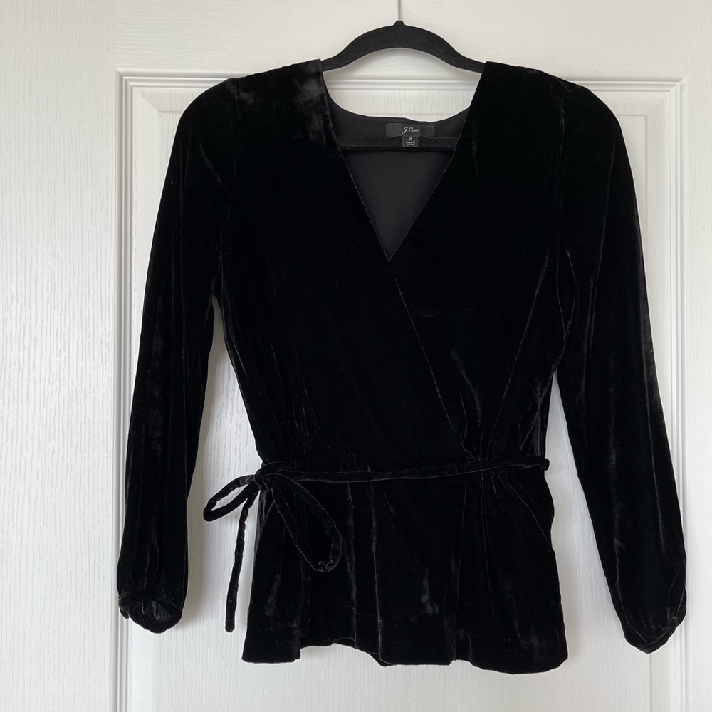 J Crew Tie-Waist Blouse